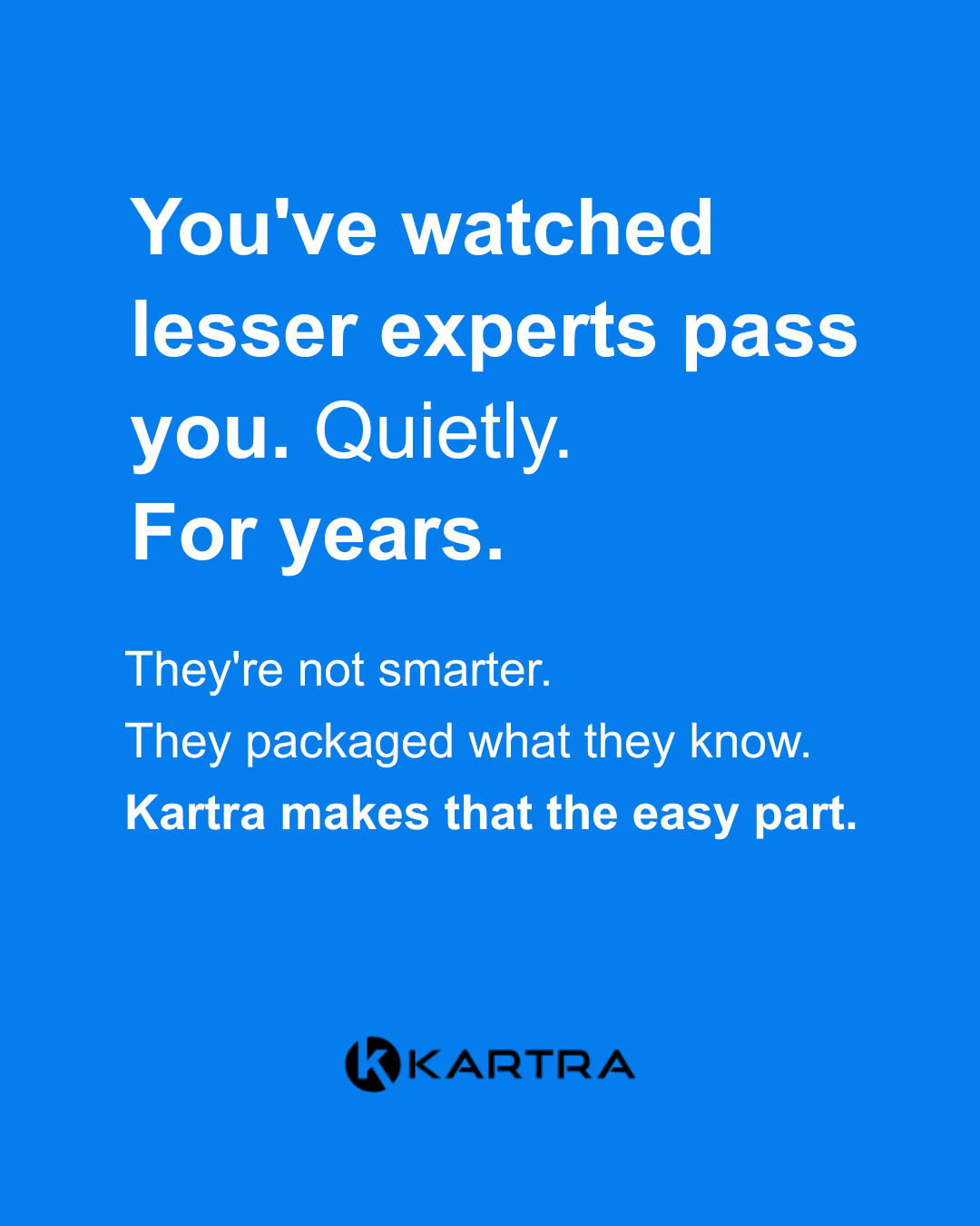 Kartra Facebook ad