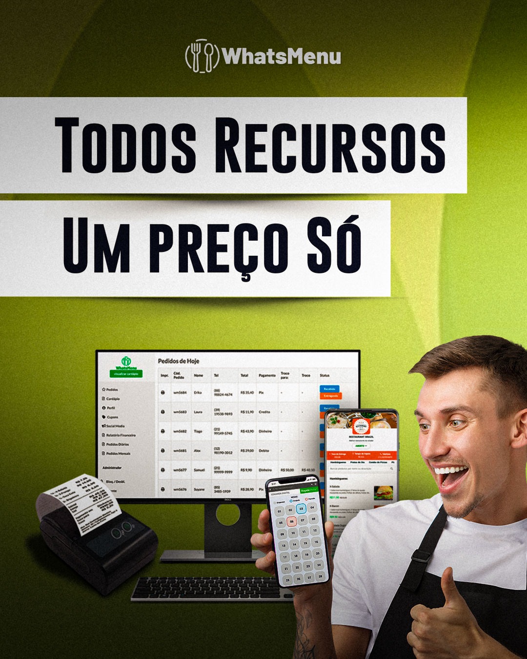 Gestor de Pedidos Facebook ad: Fale com nosso suporte humanizado e conheça todos…