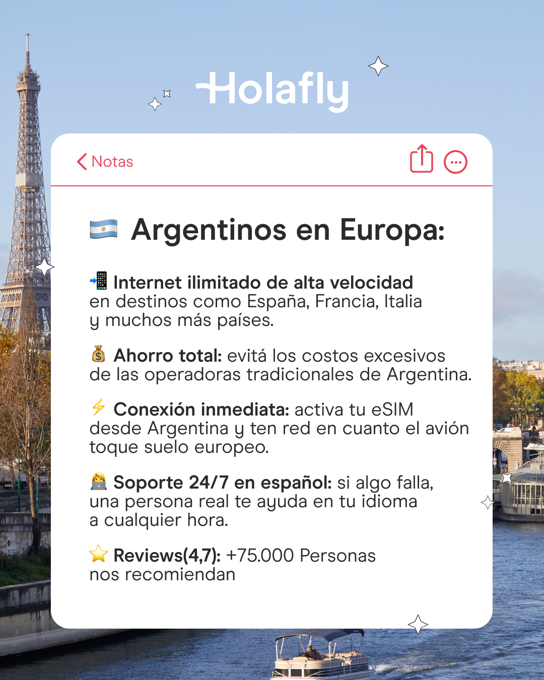 Holafly - Español Facebook ad