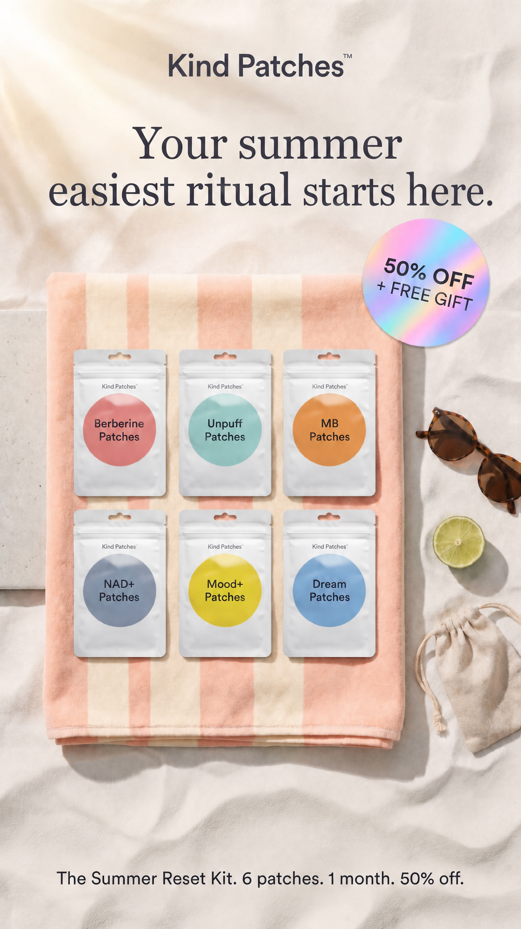 Kind Patches Facebook ad