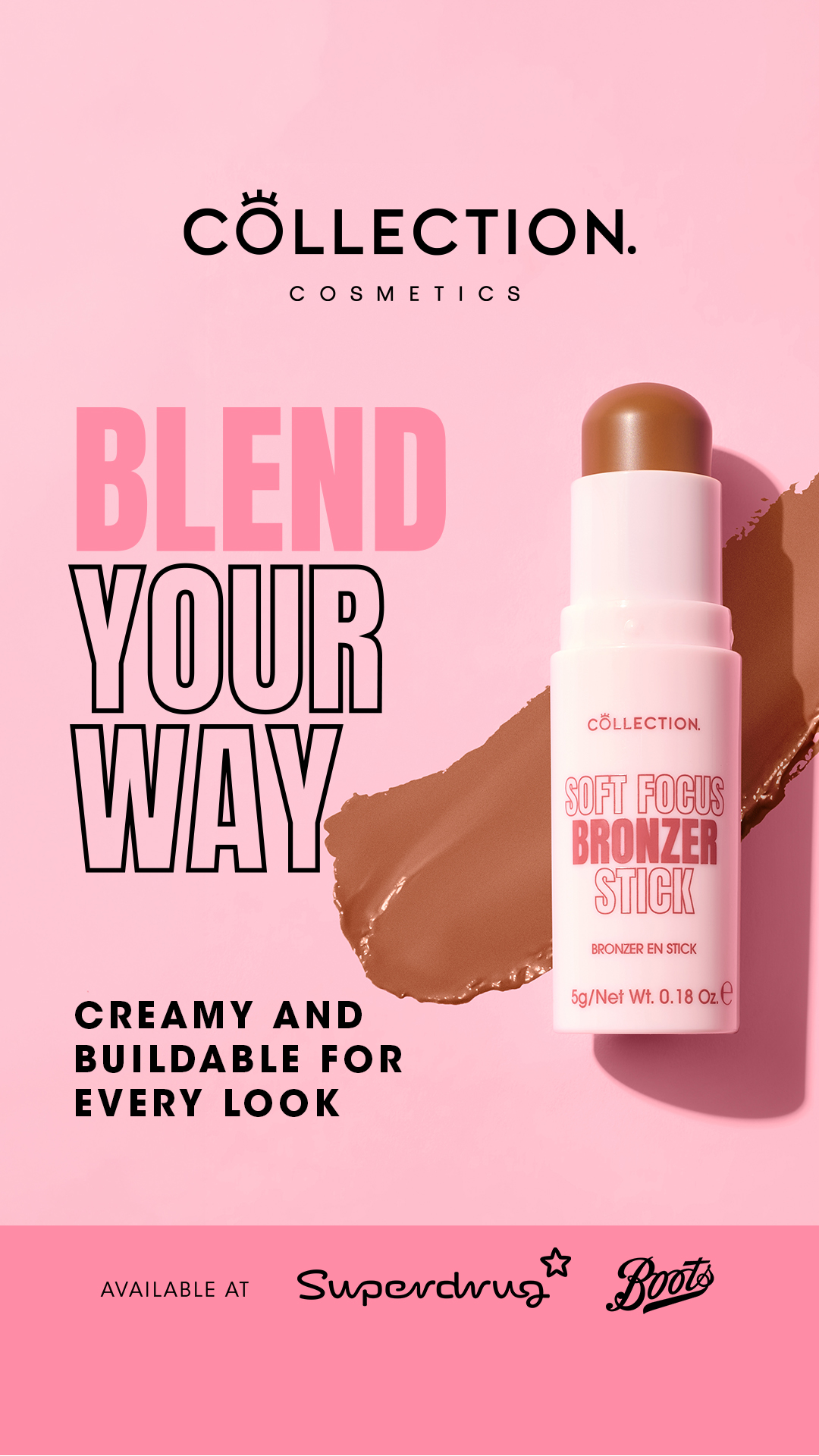 Collection Cosmetics Facebook ad