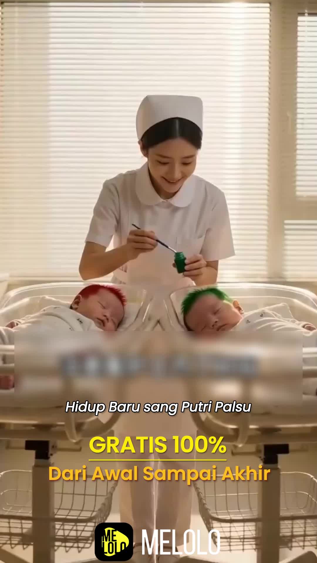 Melolo-ID Facebook ad: Gratis akses drama ribuan
