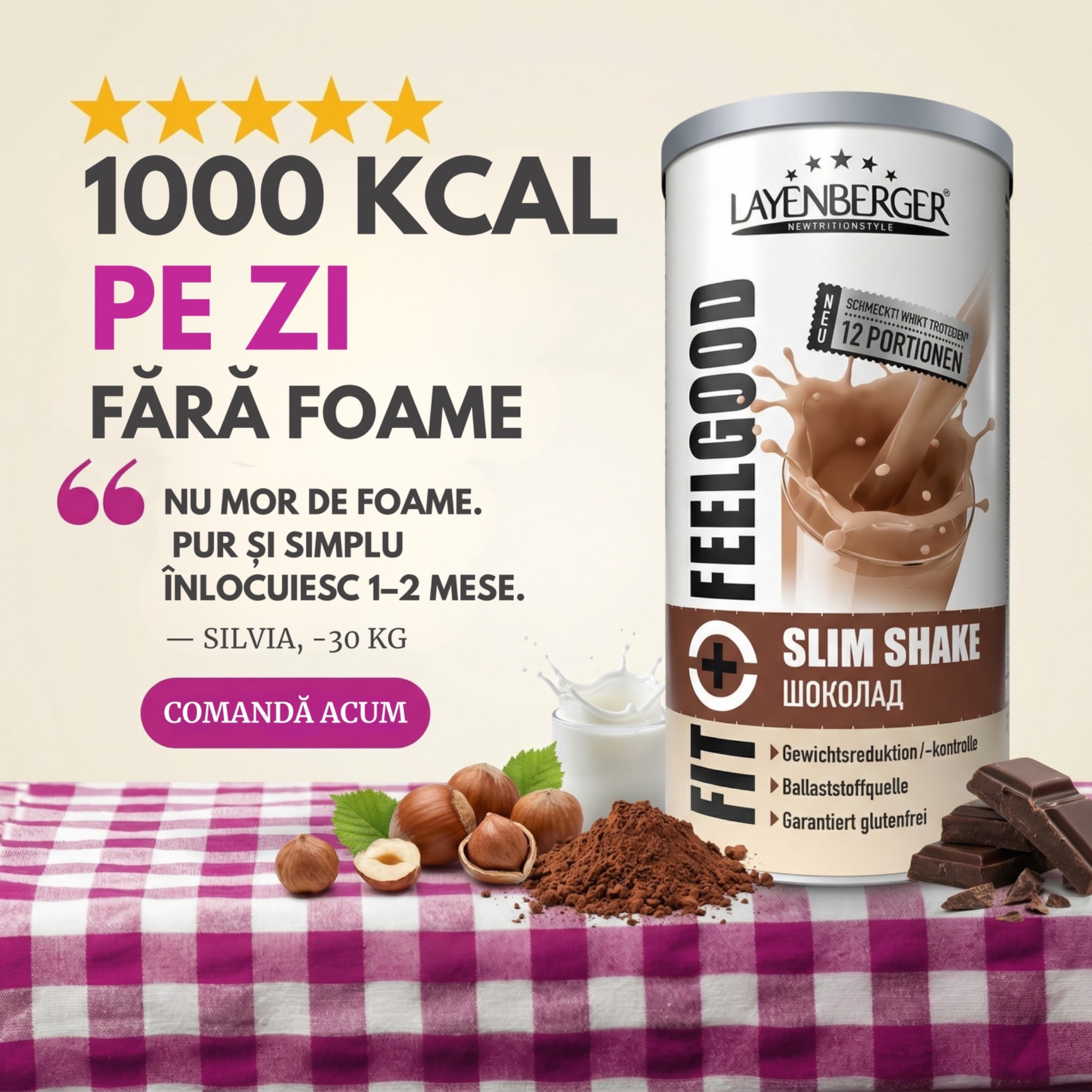 SlimShake-RO Facebook ad