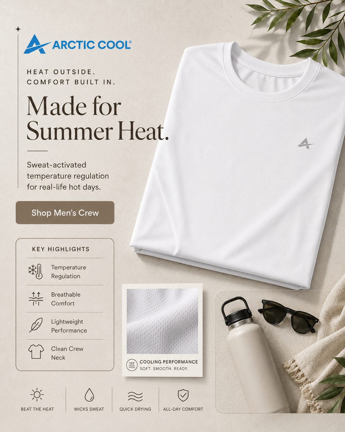 Arctic Cool Facebook ad