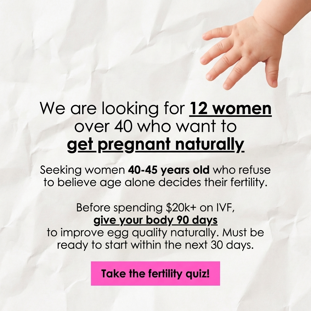Gyna Fertility and Pregnancy Advice Facebook ad