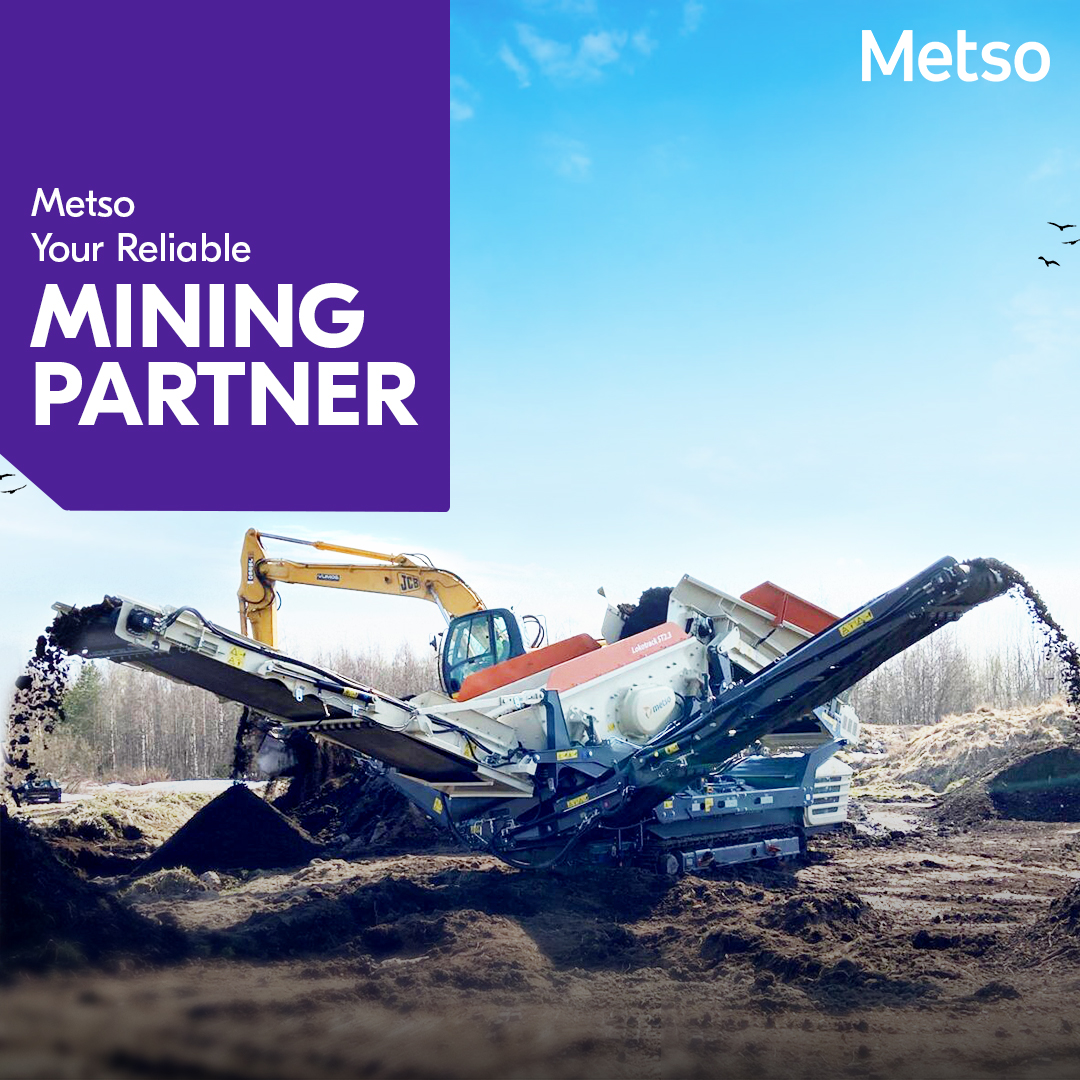 Metso Facebook ad: Ontime Support, Anywhere!