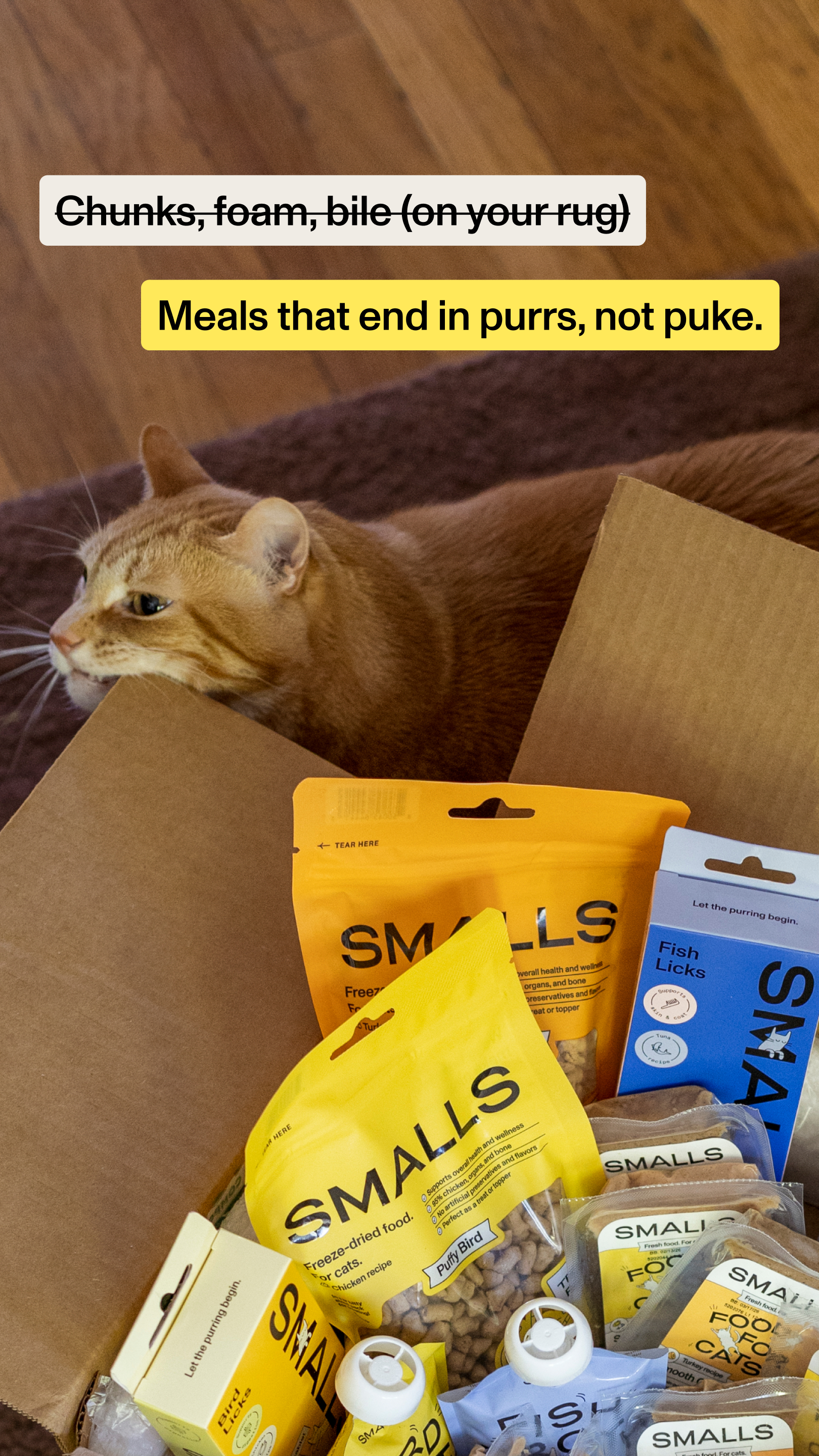 Smalls Facebook ad
