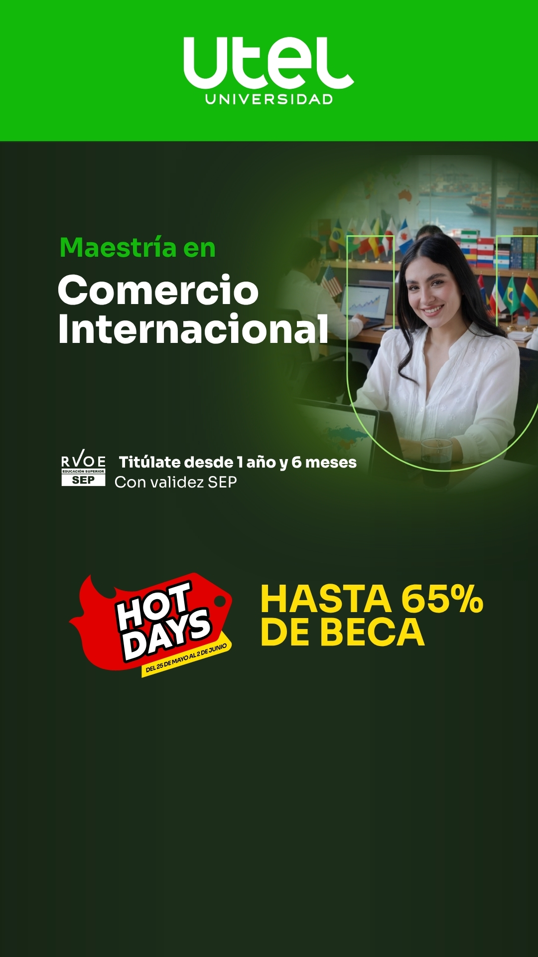 Utel Universidad Facebook ad
