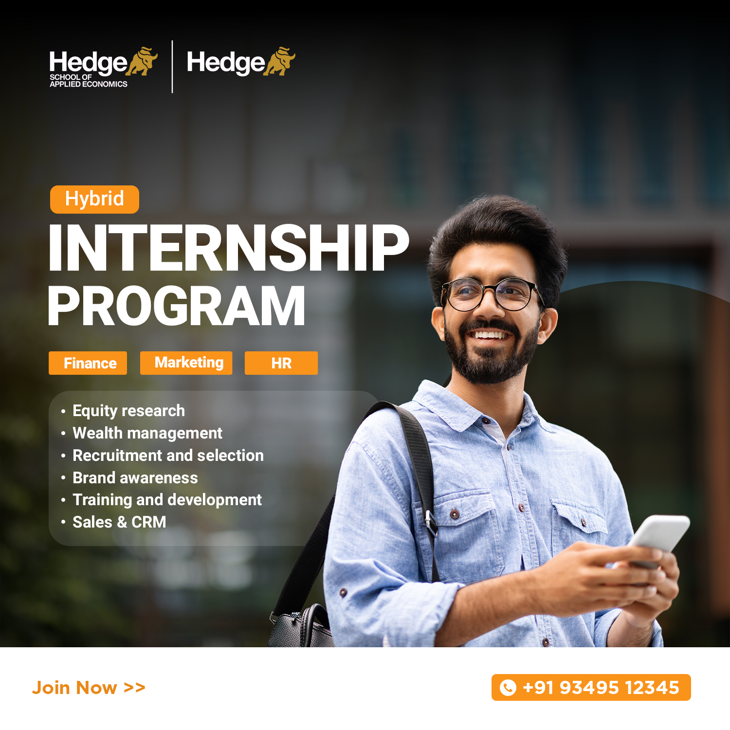 Hedge School of Applied Economics Facebook ad