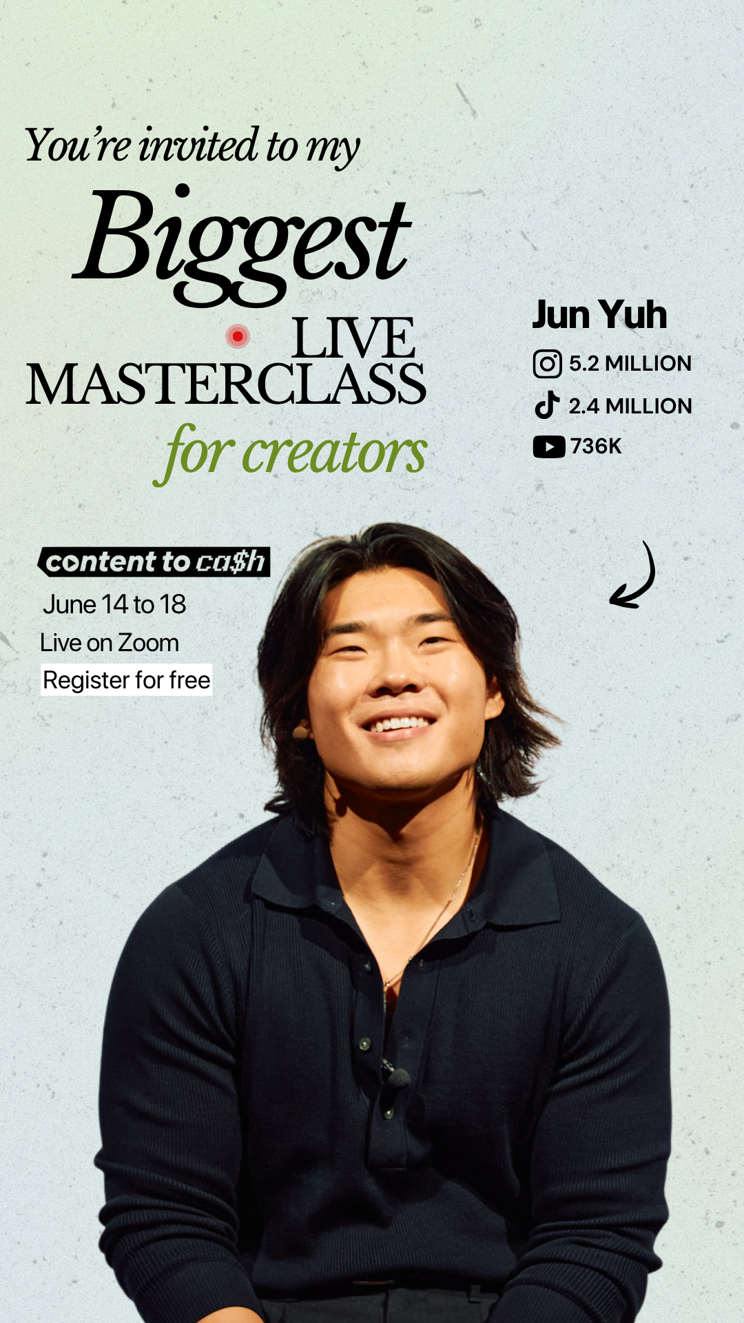 Jun Yuh Facebook ad