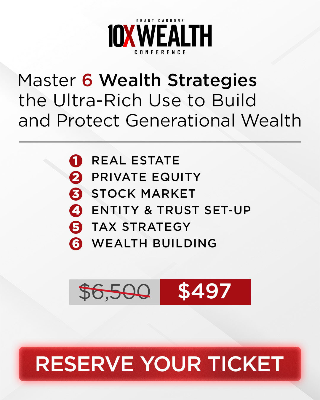 Grant Cardone Facebook ad