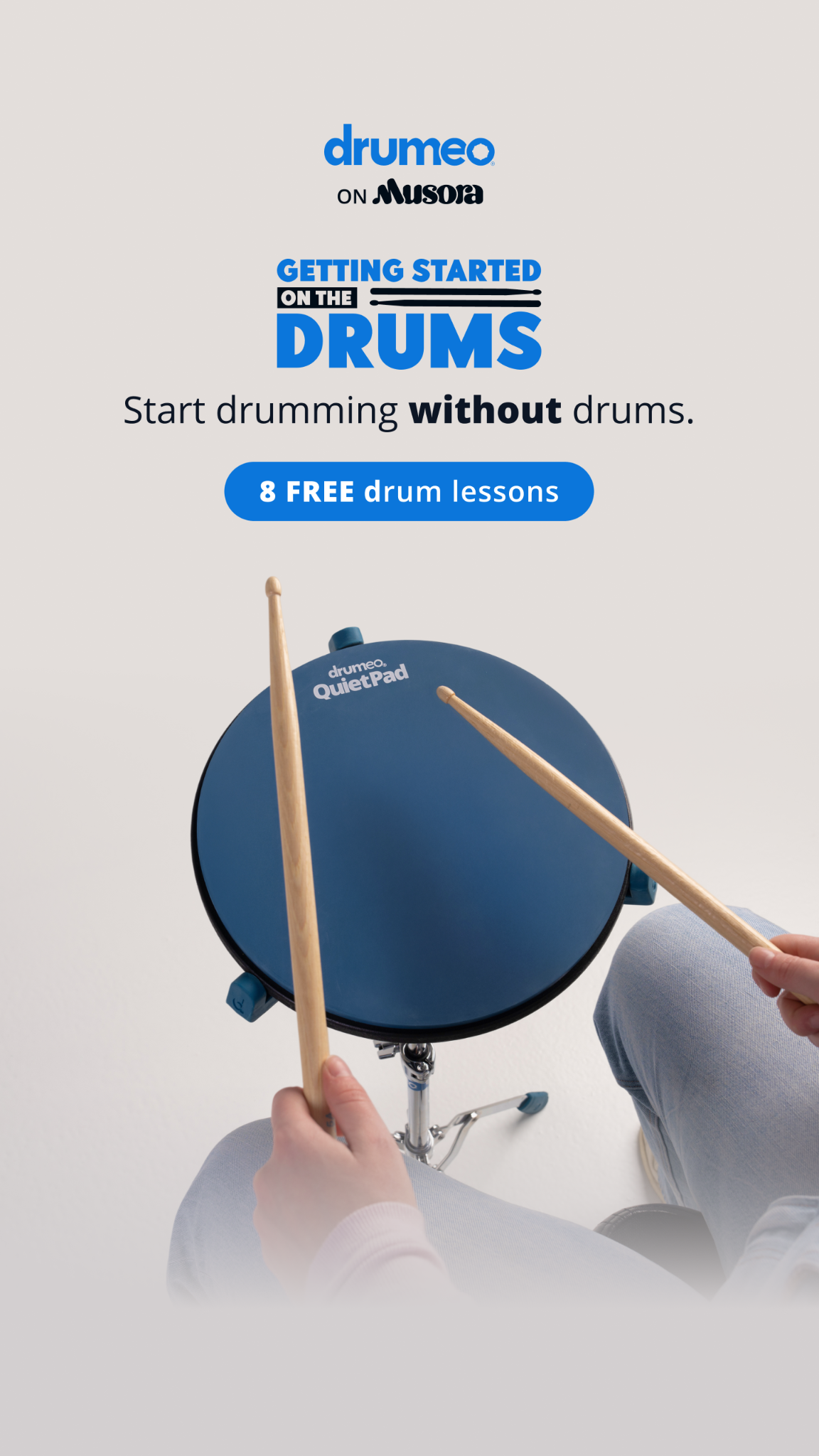 Drumeo Facebook ad