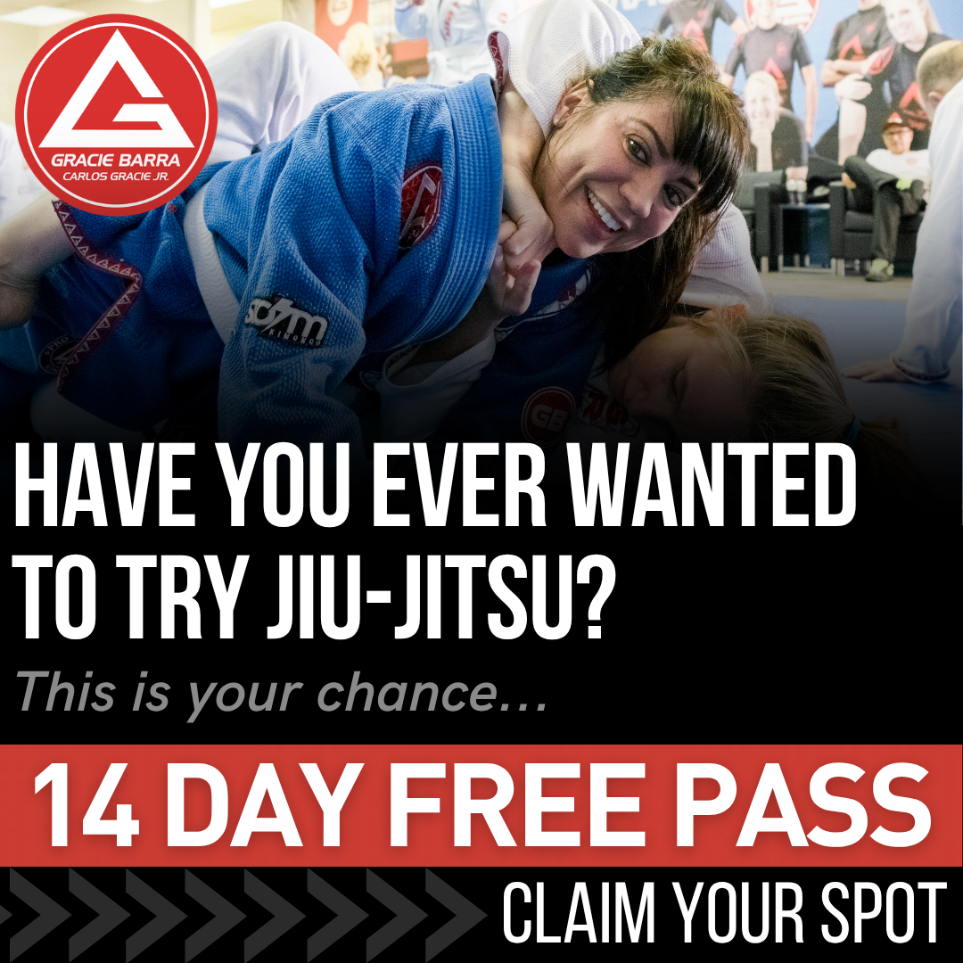Gracie Barra Arizona Brazilian Jiu Jitsu & Self Defense Facebook ad: FREE 14 Day Pass