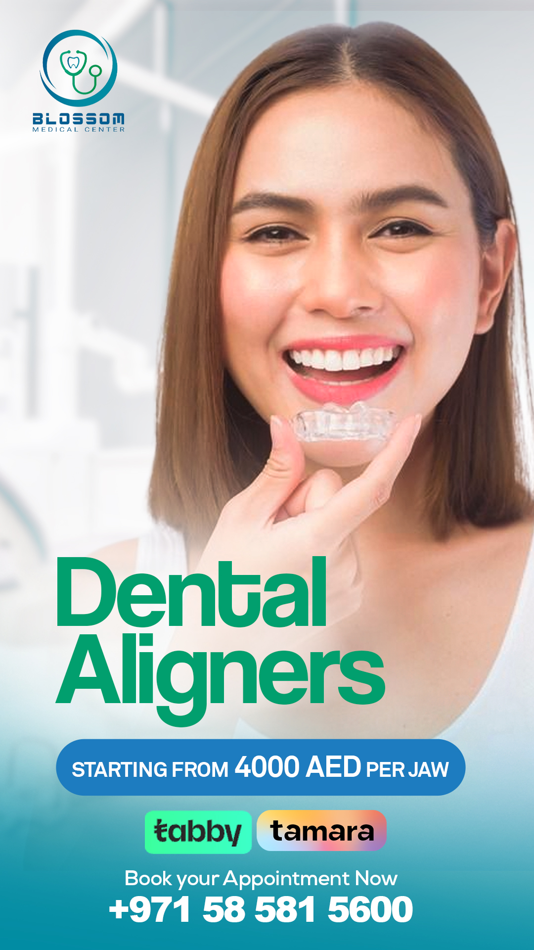Blossom Medical Center Facebook ad