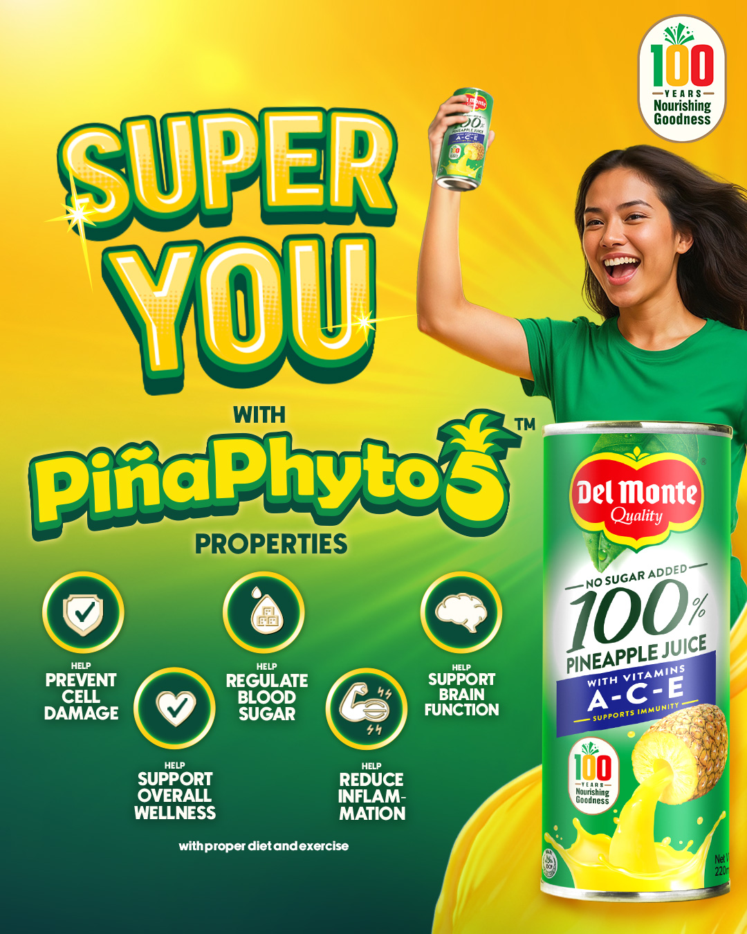 Del Monte Juices Facebook ad