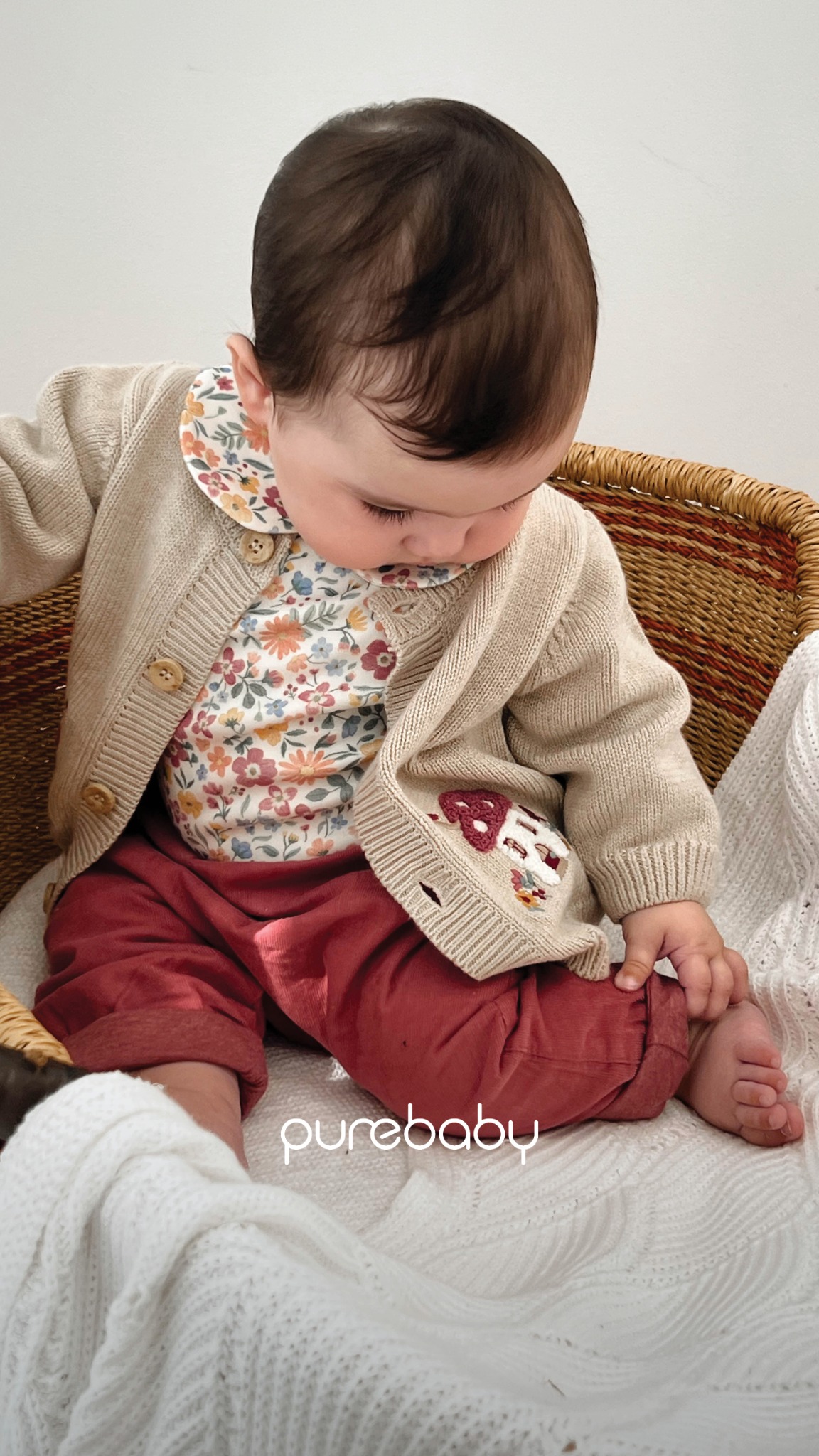 Purebaby Facebook ad