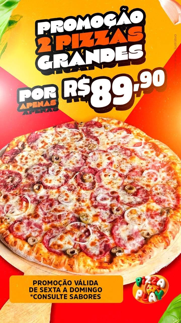 Pizza Play Ipatinga Facebook ad: Pizza Play