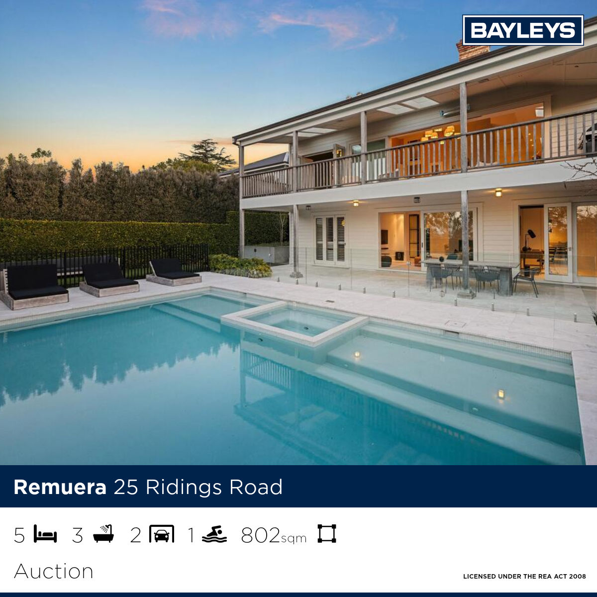 Bayleys Remuera Facebook ad: Colour me beautiful