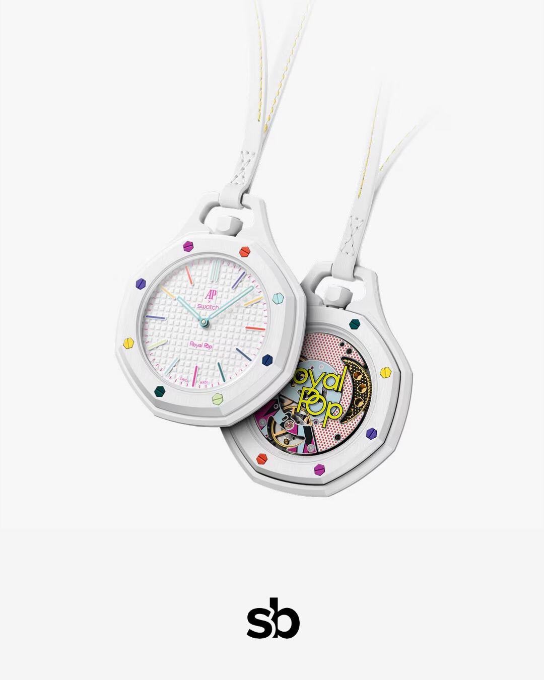 Sneaker Baker Facebook ad: Audemars Piguet x Swatch Bioceramic Royal Pop
