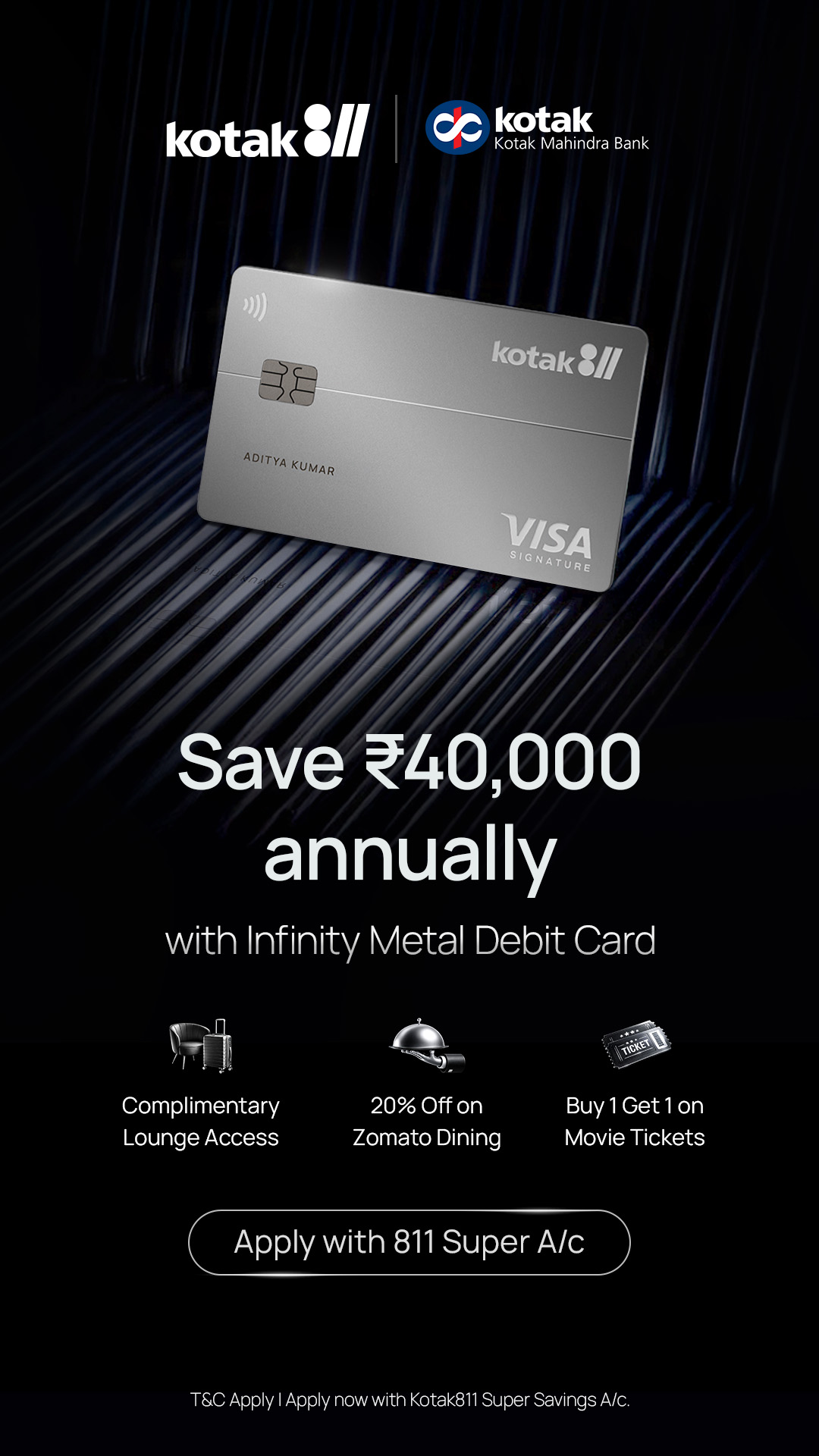 Kotak811 Facebook ad