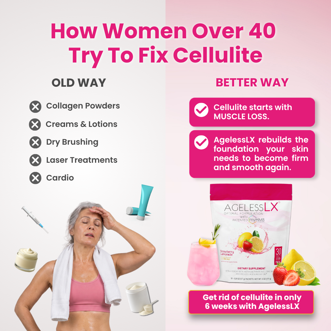 Michele Living Ageless Facebook ad