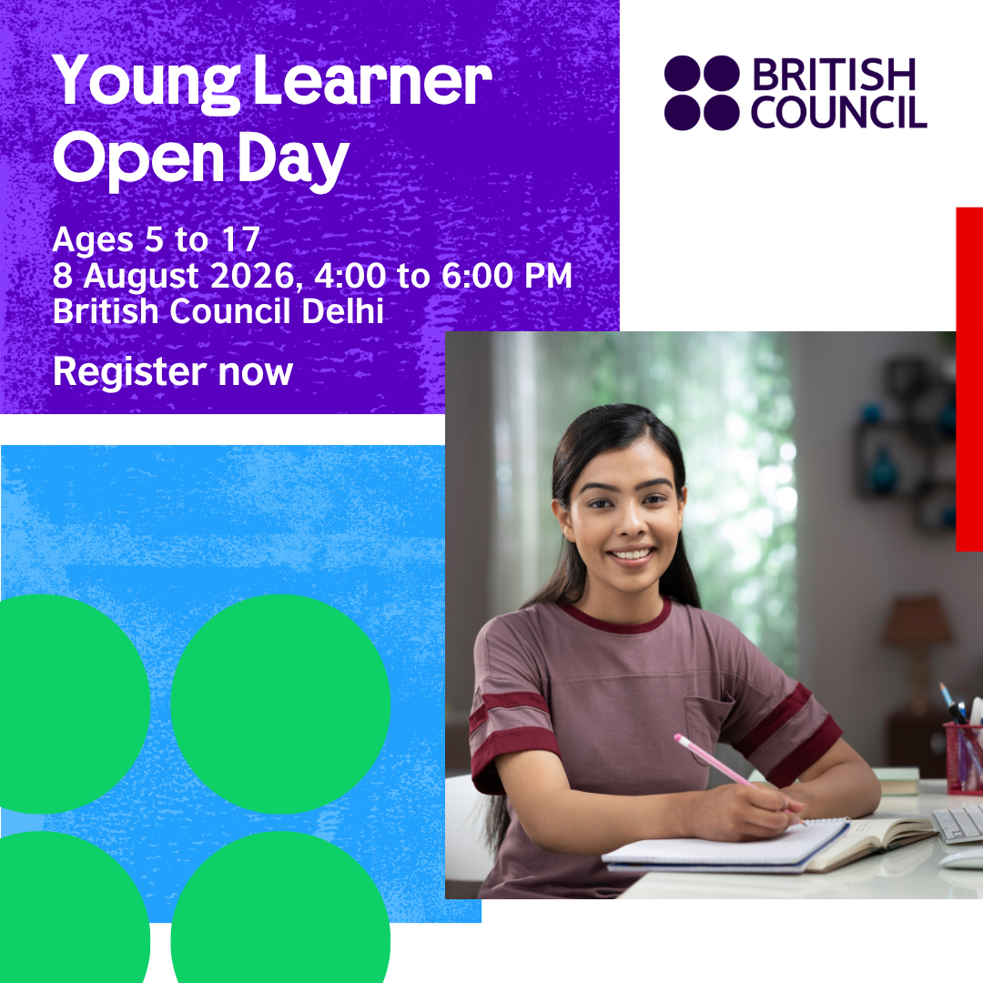 British Council India Facebook ad