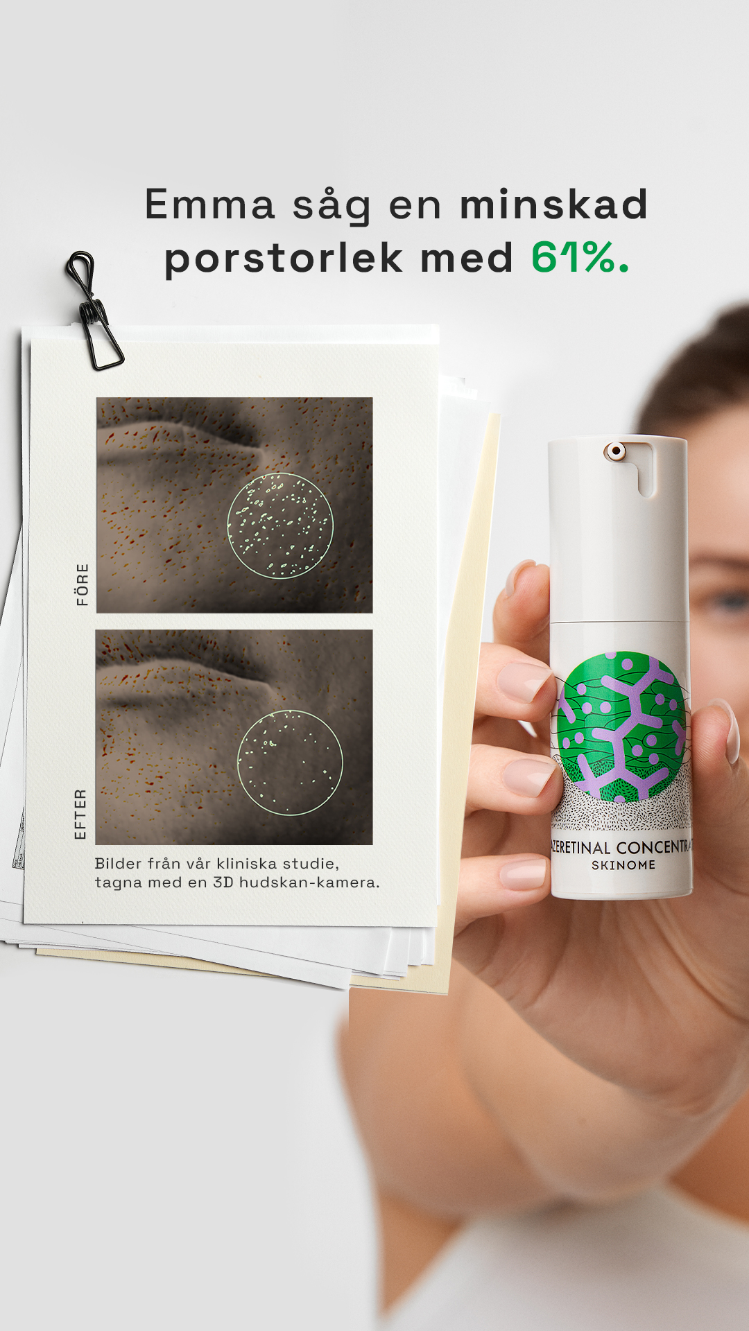 Skinome Facebook ad