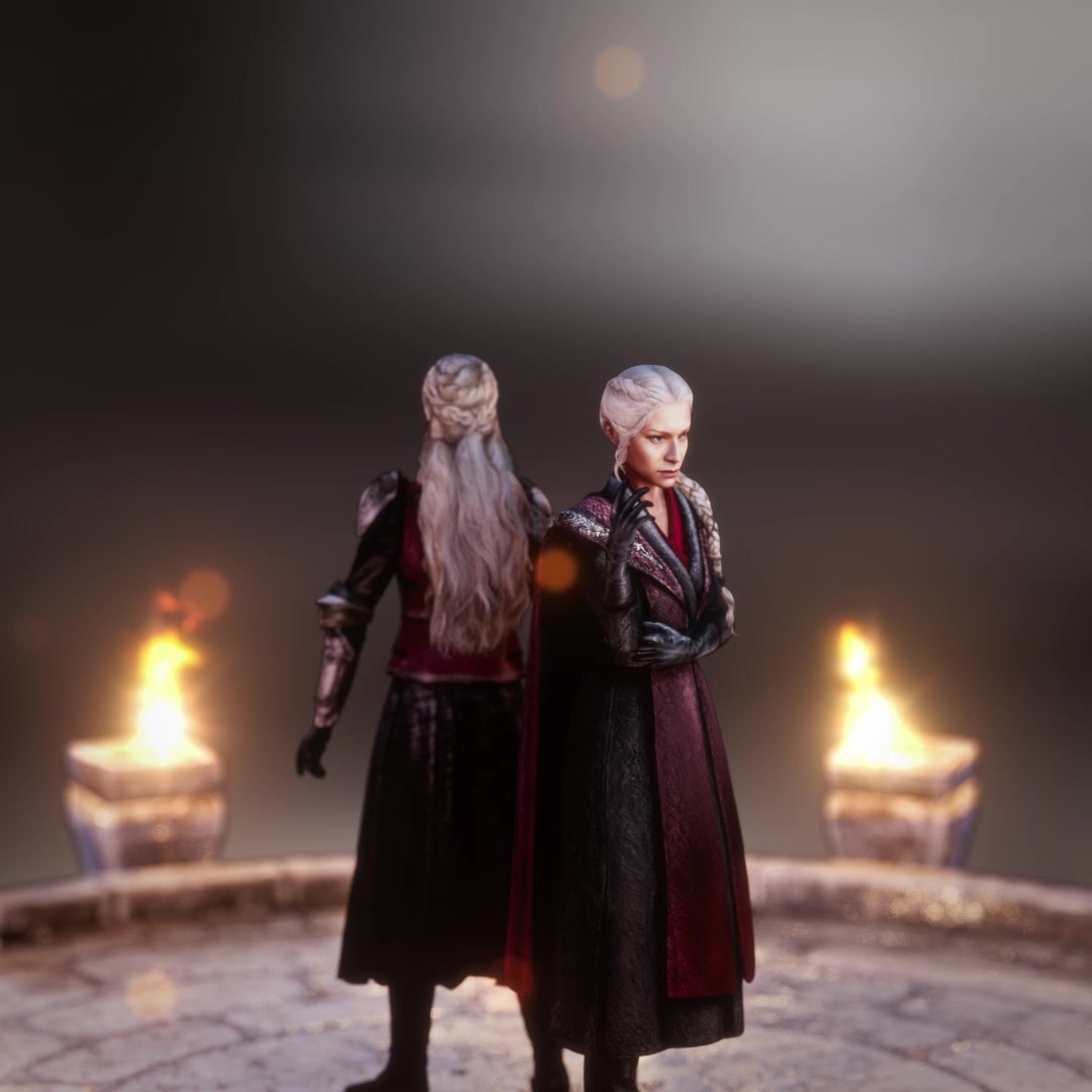 Game of Thrones: Legends Facebook ad: Claim the Throne