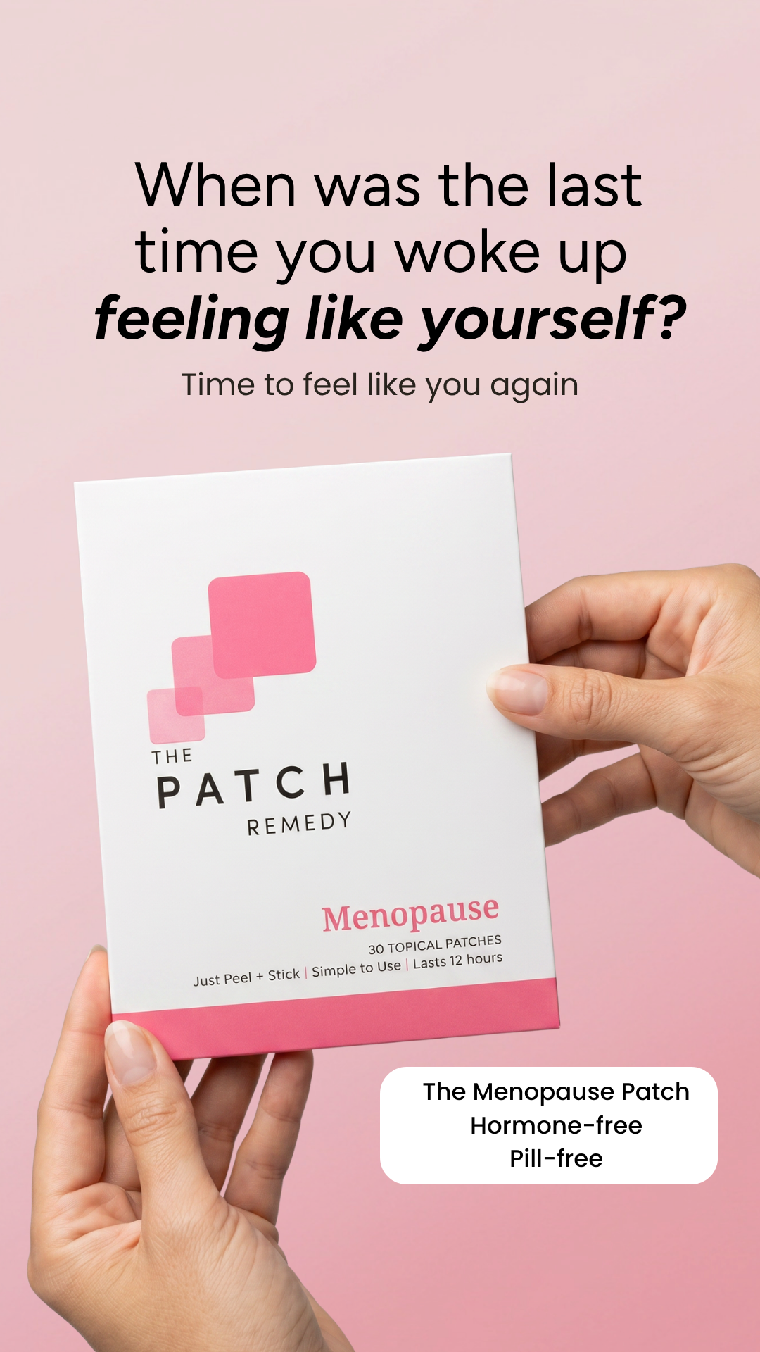 The Patch Remedy Facebook ad