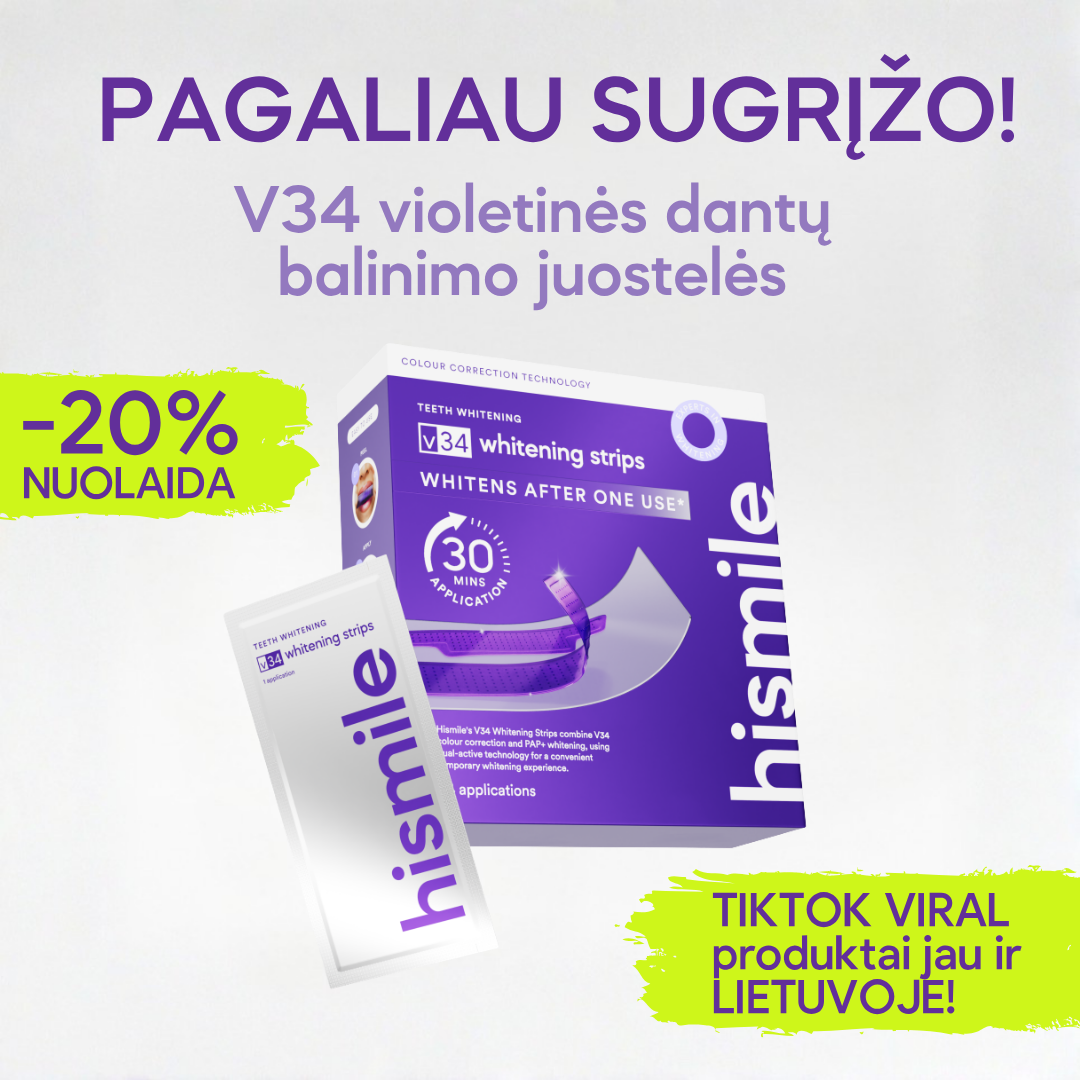 Hismile Baltics Facebook ad