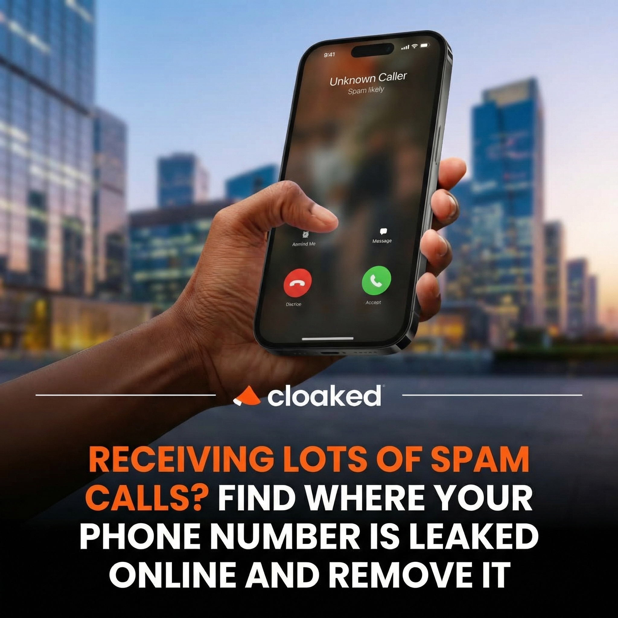 Cloaked Inc. Facebook ad