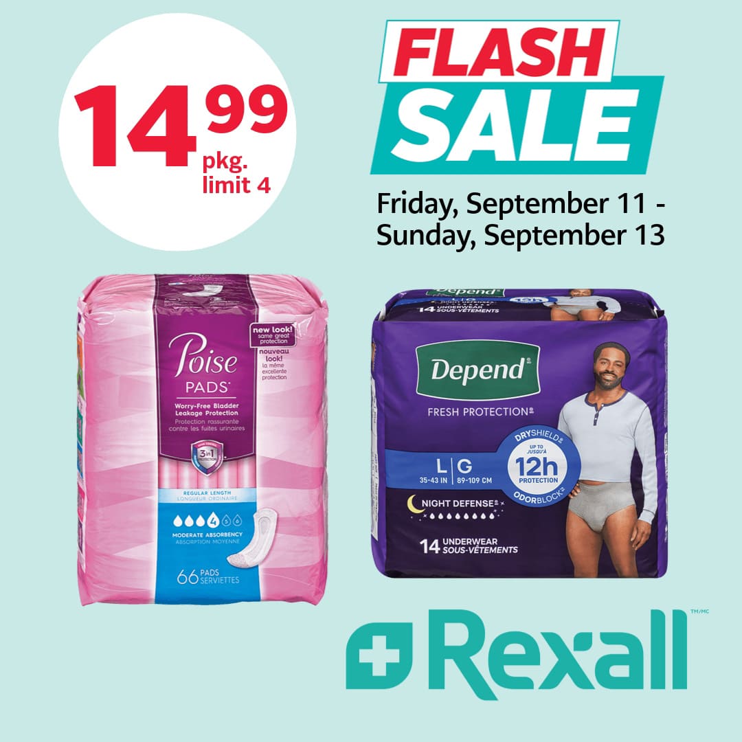 Rexall Drugstore Facebook ad