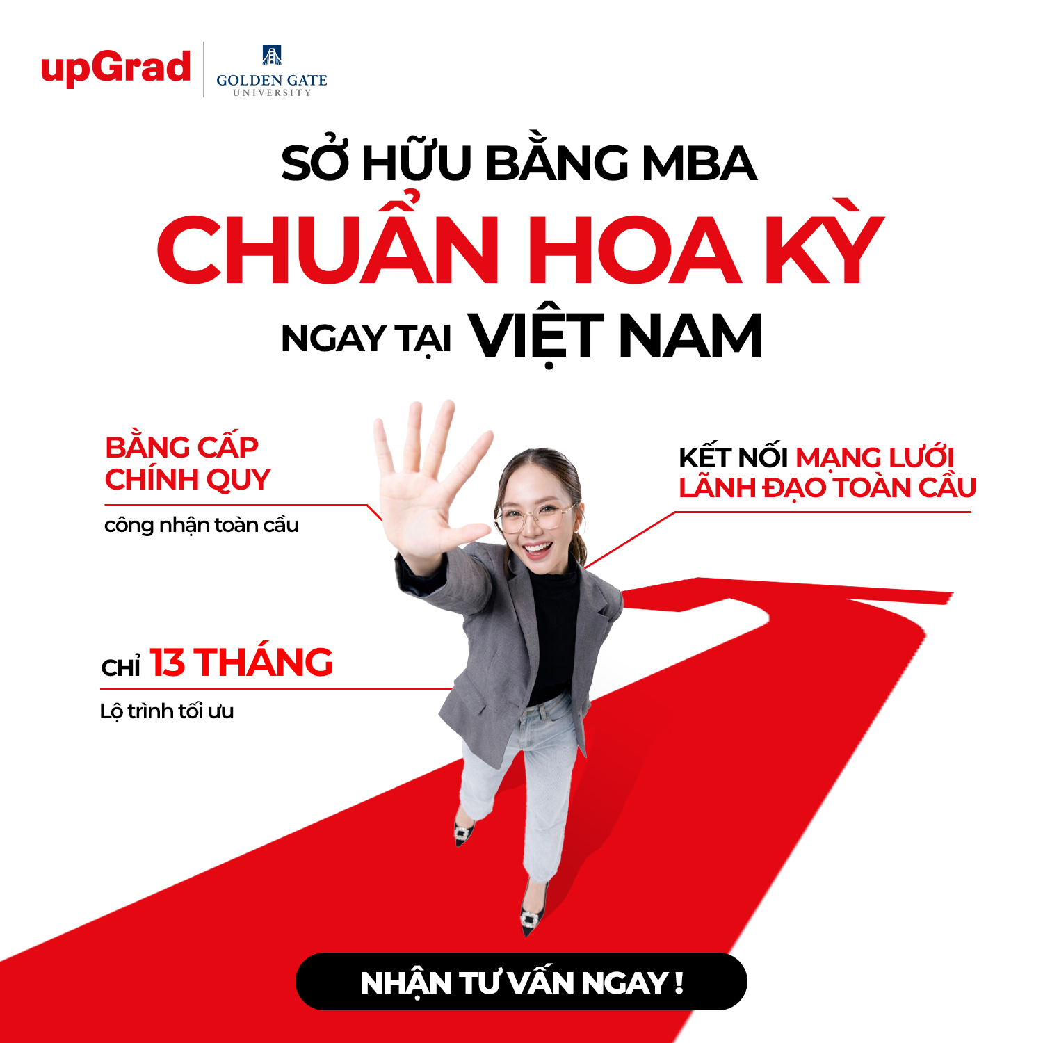 upGrad Vietnam Facebook ad