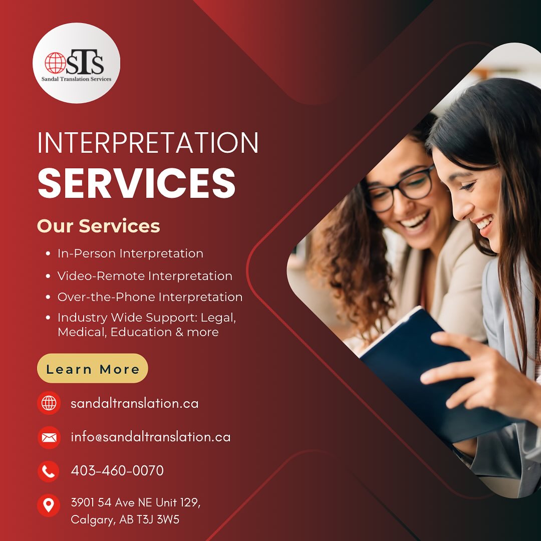 Sandal Translation Facebook ad: Trusted by Law Firms, Courts & Community Services