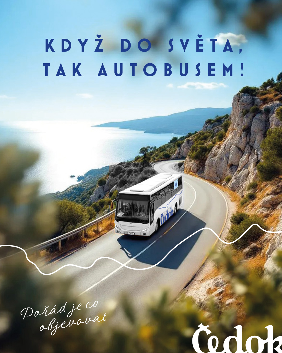 Čedok Facebook ad