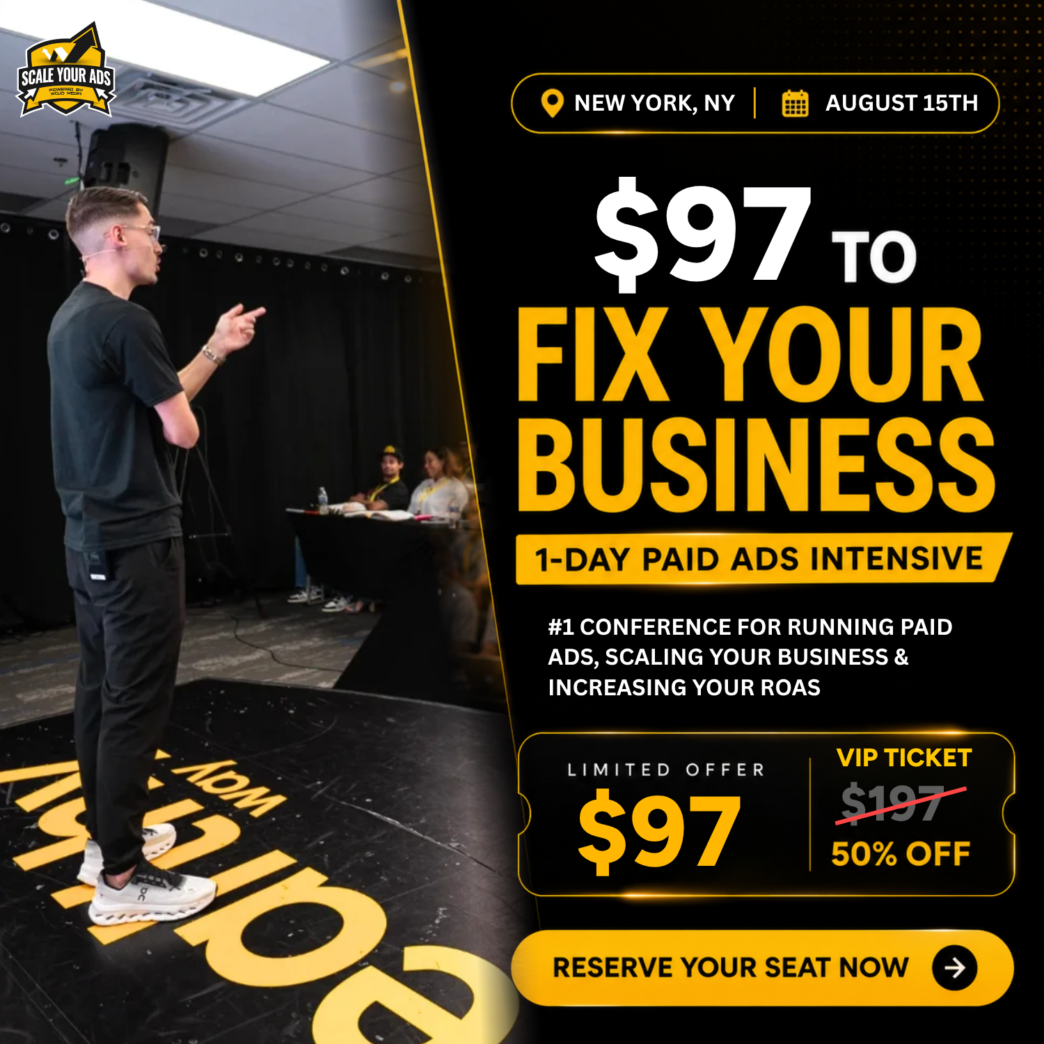Jason Wojo Facebook ad
