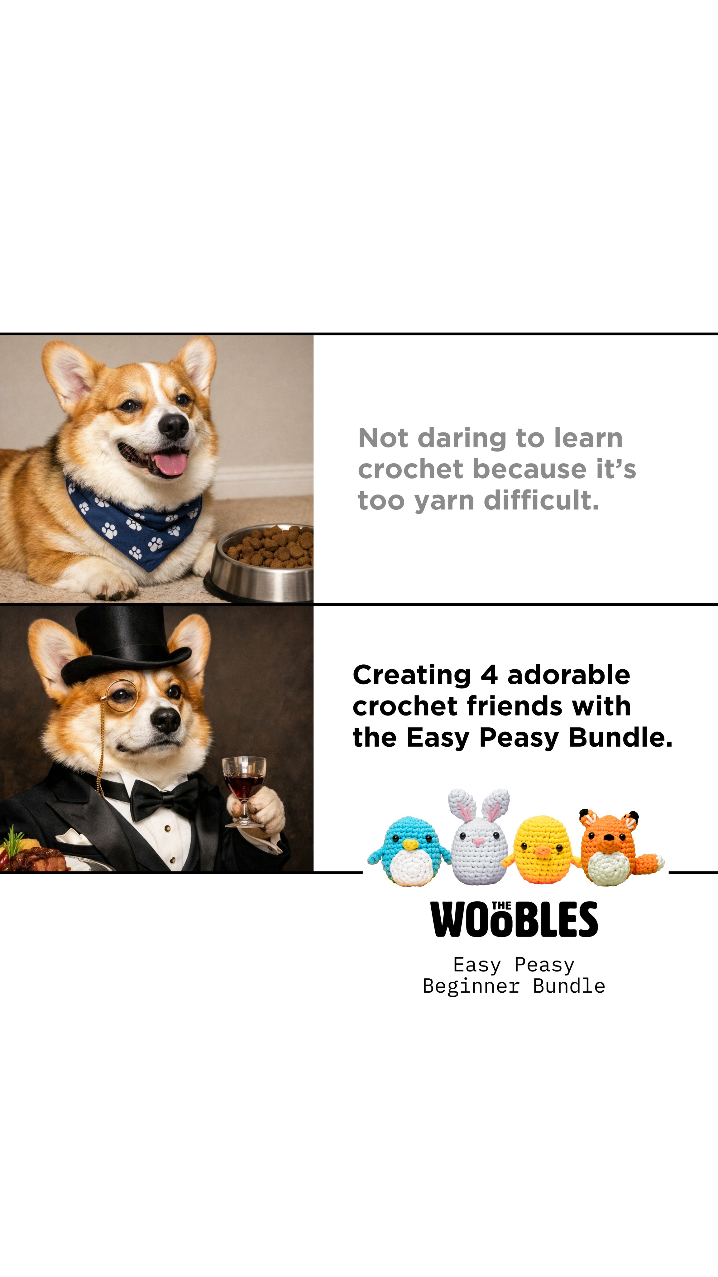 The Woobles Facebook ad