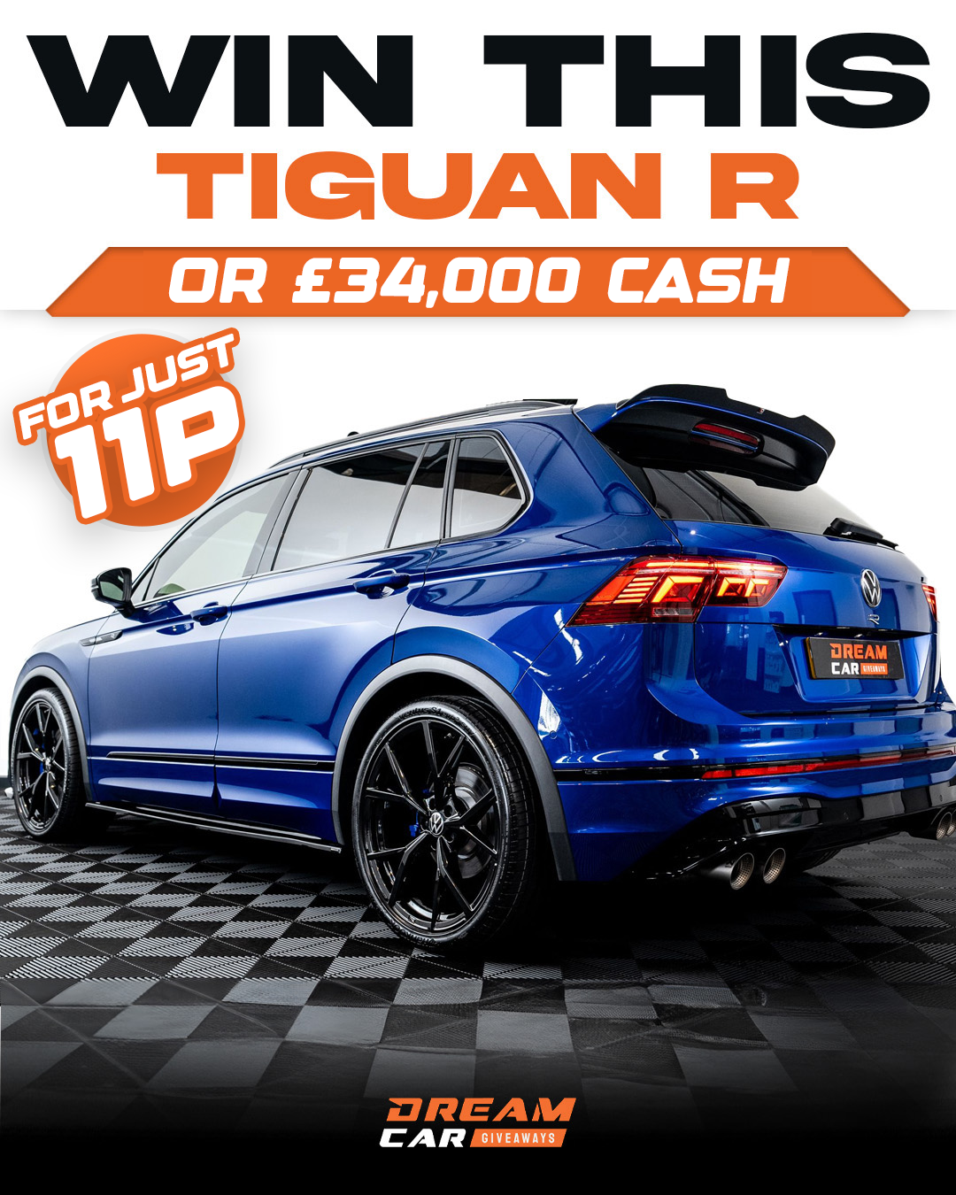 Dream Car Giveaways Facebook ad