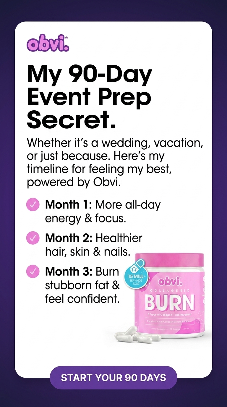 Obvi Health Facebook ad