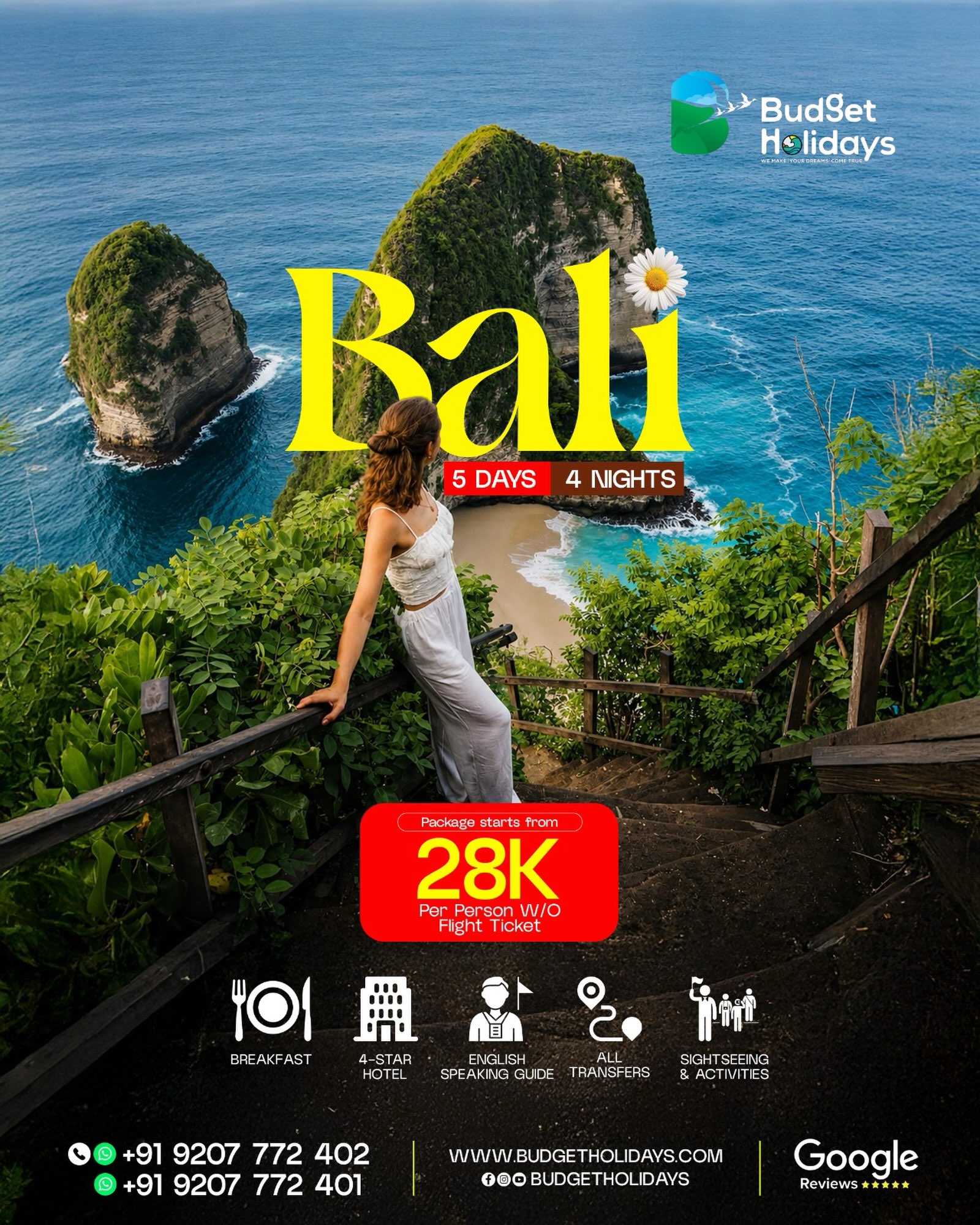Budgetholidays.7 Facebook ad: Discover Bali Like Never Before!