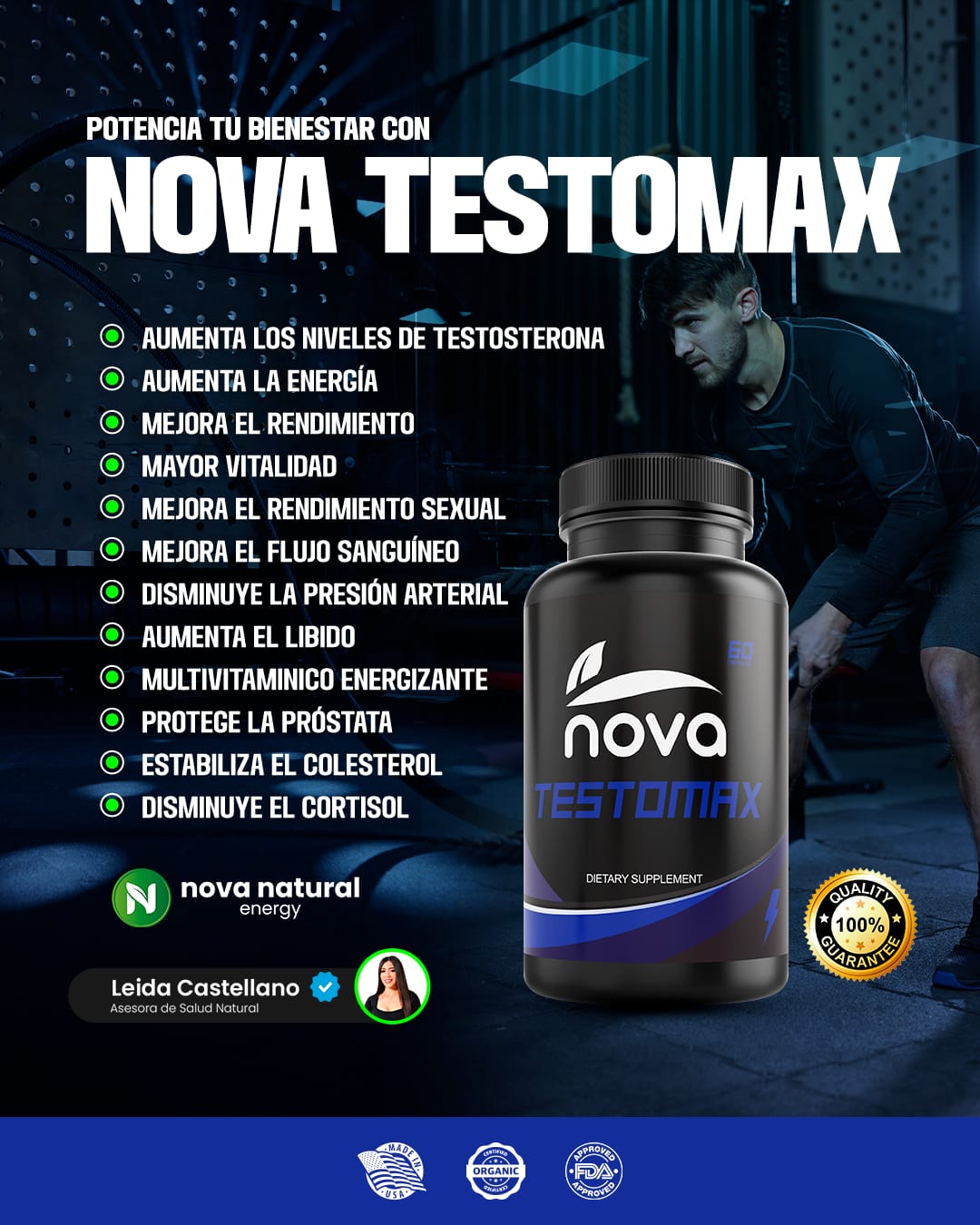 Nova Fitness LC Facebook ad