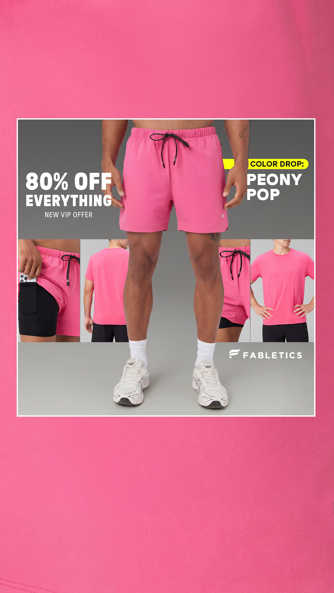 Fabletics Men Facebook ad