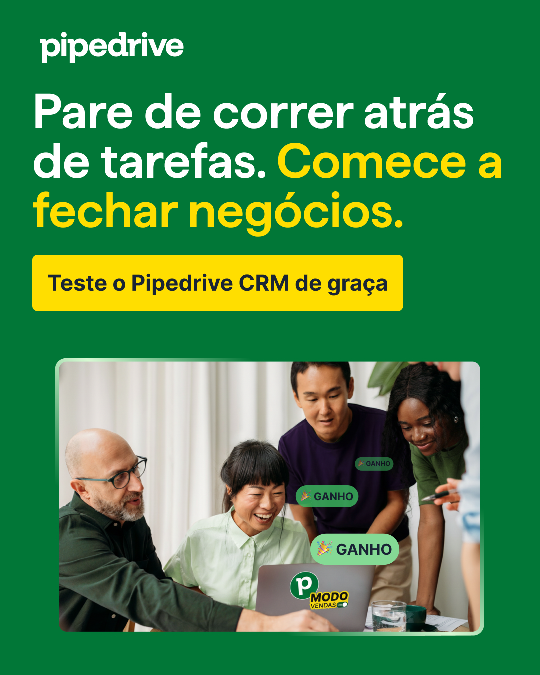 Pipedrive Facebook ad