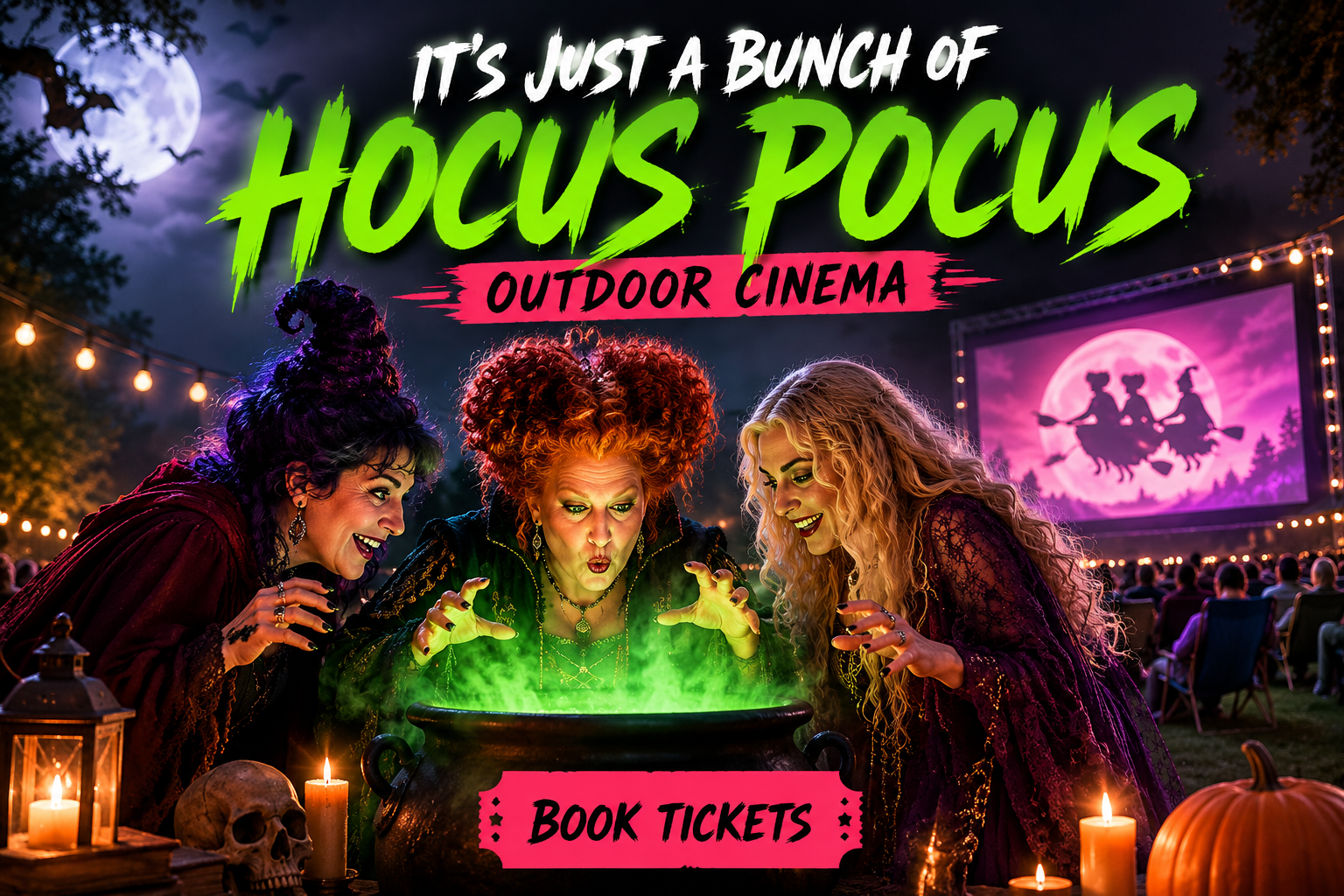 Outdoor Cinema Facebook ad