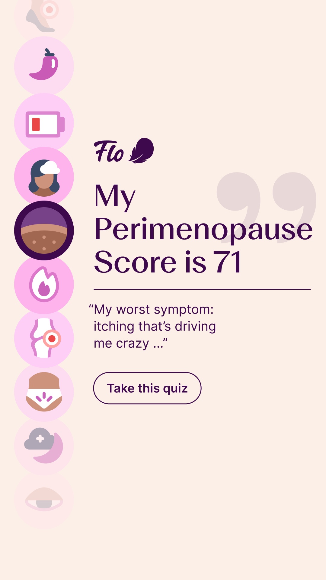 Flo For Perimenopause Facebook ad