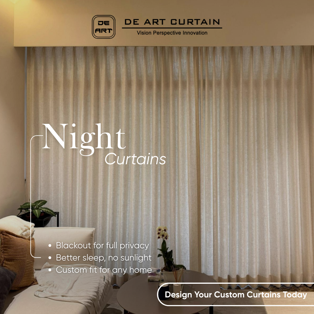 De Art Curtain Facebook ad