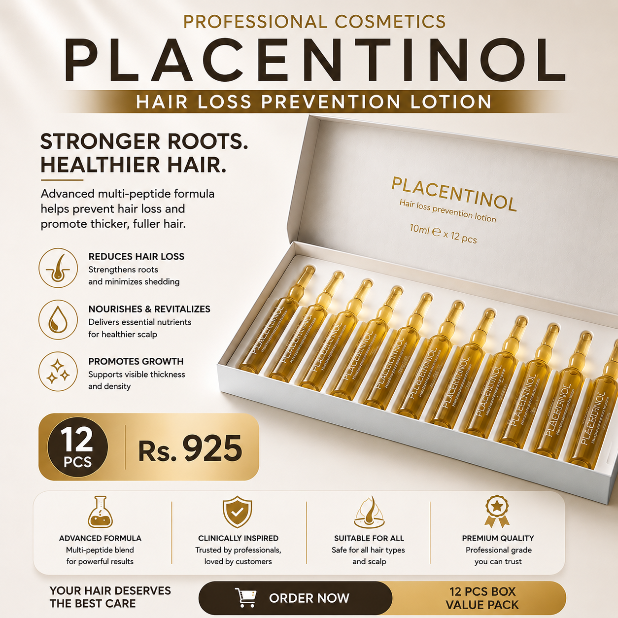 Placentinol Mauritius Facebook ad