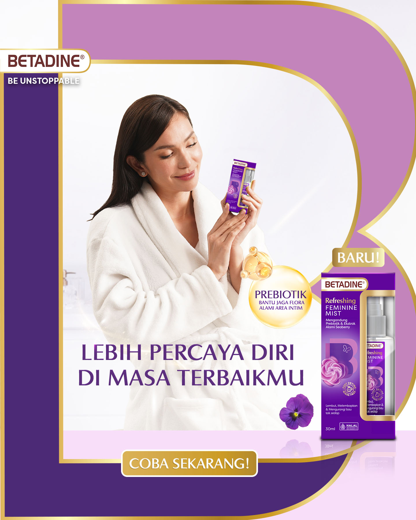 Betadineforher Facebook ad: Jual BETADINE REVITALIZING DAILY FEMININE WASH 150ML +…