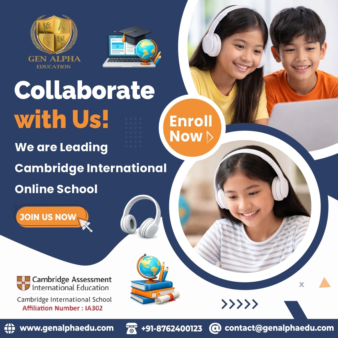 Gen Alpha Education Facebook ad: Collaborate with us!