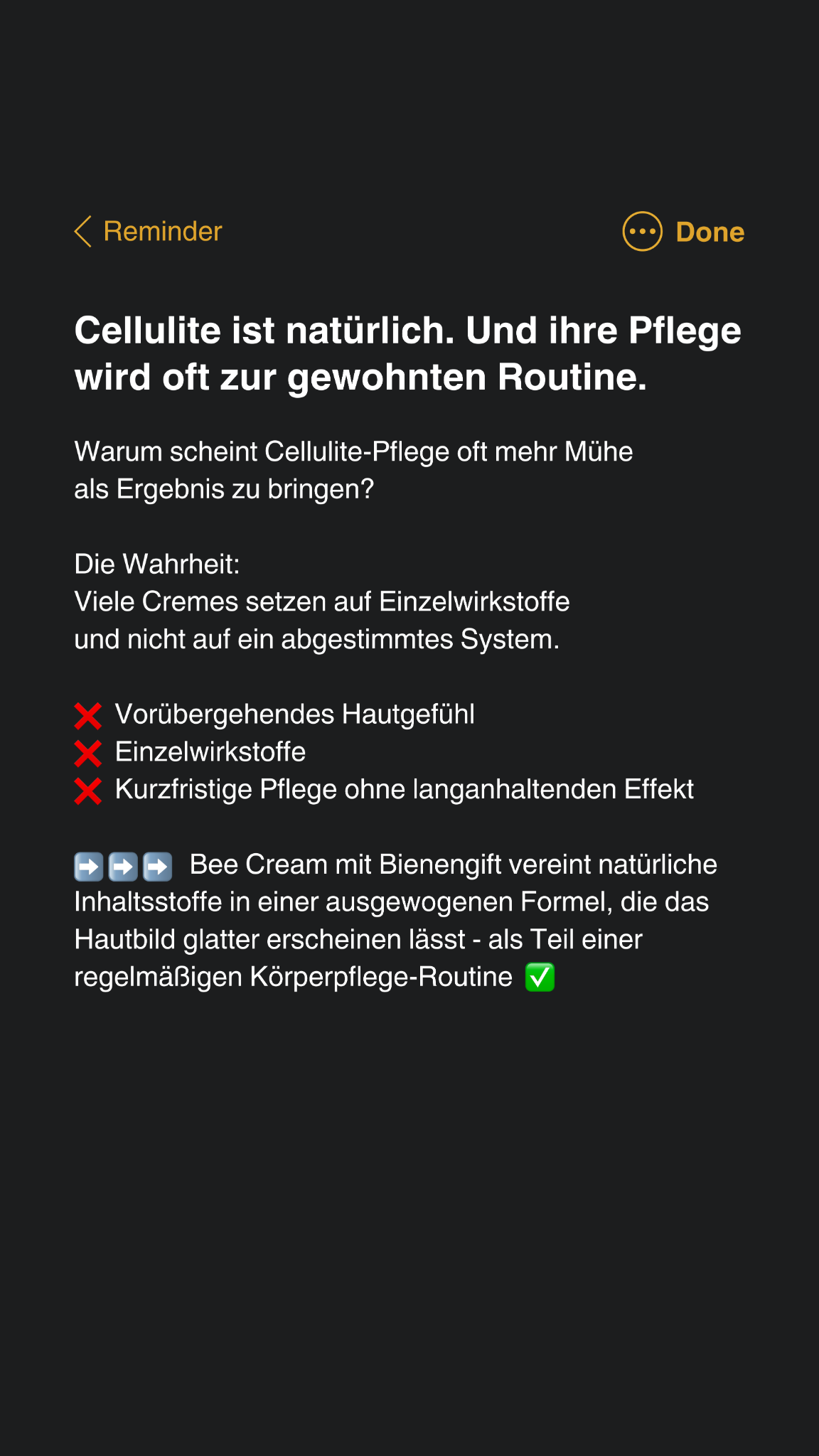 Bedrop #natürlichbiene Facebook ad